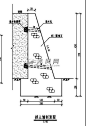 浆砌石护坡及挡土墙设计图