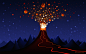 General 2560x1600 Vladstudio volcano lava presents eruption artwork eruptions