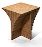 Tisch：Holz + 1，设计：orterfinder； Bambus行李箱，geschichtet #rustikmobilya Tisch：Holz + 1，设计：orterfinder； Bambus行李箱，Geschichtet
