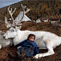 timothyconnor:

Living with reindeer #mongolia  (at Cosmo Spazio)
