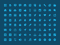 evilj采集到Glyph icons