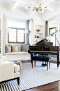 Mountainside Remodel Piano Room || Studio McGee