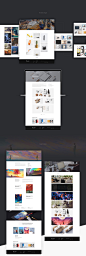Huginn - Creative Multipurpose Portfolio Template - WEB Inspiration