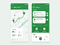 Ride To Live tracking route navigation ranking badges challenges games ios typography layout exploration app