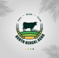 Agriculture Cattle Farm Logo