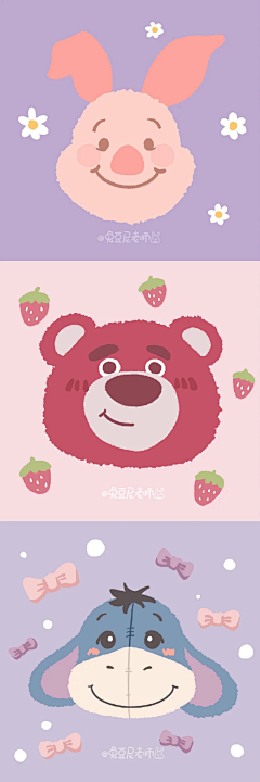 意/Y采集到草莓熊