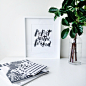 The Little Shop of Jasmine : Australian fashion blogger Jasmine Dowling has just launched The Little Shop of Jasmine, an online store that features several of her limited edition playful typography prints and the cutest printed...