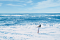 Gable Denims在 500px 上的照片Mixed race girl playing in ocean waves