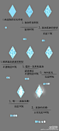 简易钻石绘制教程@yukina74采集到绘画过程(56图)_花瓣插画