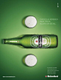 广告海报-喜力啤酒精品创意海报欣赏 #采集大赛#