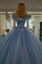 Cinderella's ballgown detail