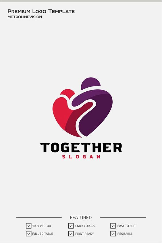 Together Logo Templa...