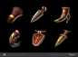 Icons for project "Vikings: War of Clans" on Behance