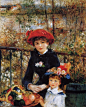 Pierre Auguste Renoir--Two Sisters、Pierre Auguste Renoir