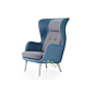 定制家具-设计师椅玻璃钢休闲椅罗扶主人椅样售楼处接待椅JKL-056-淘宝网
