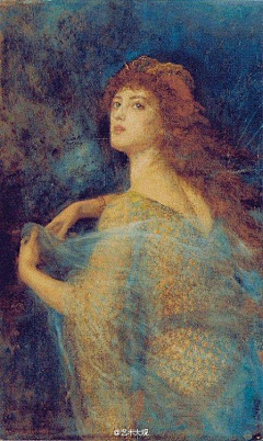 水晶瓶子采集到美术-Edward Robert Hughes