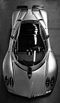 Black & White Pagani Zonda via carhoots.com