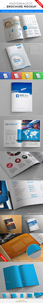 Photorealistic Brochure Mock-up - Brochures Print