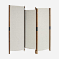 Les Necessaires d'Hermes folding screen - detail