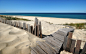 beaches blue skies fences landscapes sand wallpaper (#72401) / Wallbase.cc