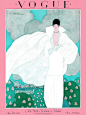   Vogue Vintage, Capas Vintage Da Vogue, Vintage Vogue Covers, Vintage Fashion, Art Deco Posters, Vintage Posters, Poster Prints, Art Deco Illustration, Fashion Illustration Vintage