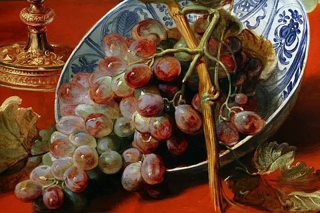 油画里的葡萄 ​​​​