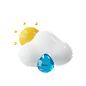 三维渲染立体卡通天气图标 Piqo Design - Weatherly 3D icons