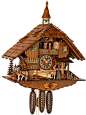 black forest chalet cuckoo clock