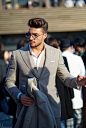 beforeeesunrise:

Pitti Uomo 87 Florence, Italy
Mariano Di Vaio
Photo by YuYang