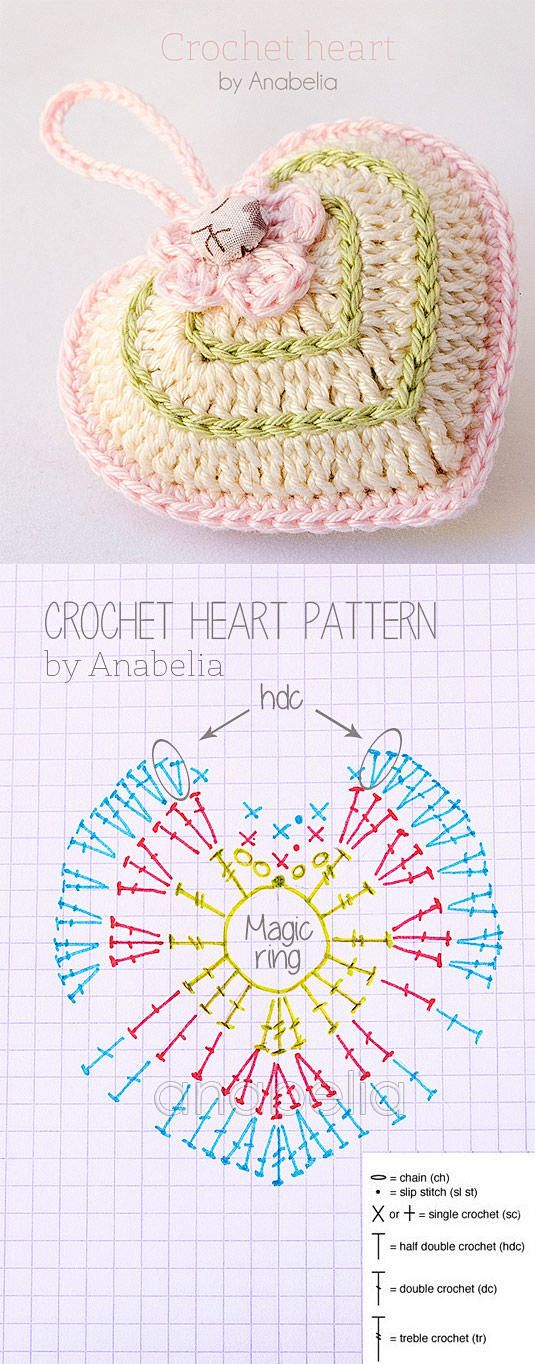 Crochet Heart -  Cha...