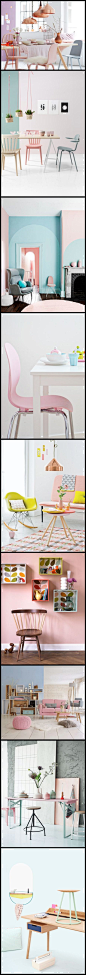 #室内设计# #现代简约# 马卡龙配色的精致家居风格。