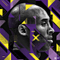 NBA - Geometric portraits