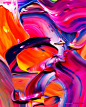 100款抽象绘画图案素材 jpg Flow 100 fluid abstract paintings_平面设计_模库(51Mockup)