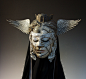 Tyche Fortuna full faced mask by TheArtOfTheMask on Etsy