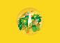 7up Lemon Lemon : ART DIRECTION: COUP CREATIVE NEW YORKTHE TEAM FROM 7UP GLOBAL IN NEW YORK APPROACHED ME AND OTHER ARTISTS TO CREATE A COUPLE OF ANIMATED GIFS FOR THEIR NEW DRINK LEMON LEMON, TO BE SHOWN ON THEIR SOCIAL MEDIA AND EVERYTHING DIGITAL. THEY