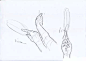 【绘画参考】关于手拿扇子和团扇的手部姿势（附扇子&团扇参考）