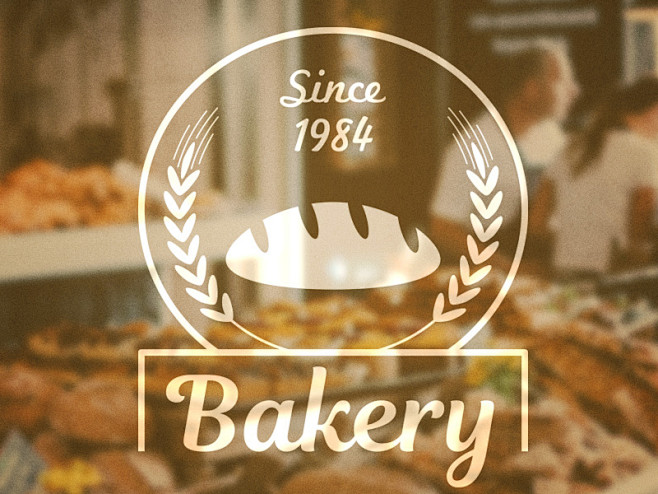 Bakery Shop Badges a...