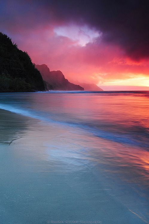 Kauai Sunset, Hawaii...