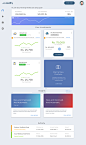 Dribbble富有的仪表板