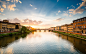 #cityscapes, #rivers, #bridges, #buildings, #sunset | Wallpaper No. 76619 - wallhaven.cc