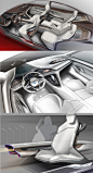 【宝马内饰设计】宝马豪华内饰视觉设计 BMW Vision Future Luxury by Doeke de Walle