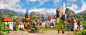 Medieval village_day by inSOLense