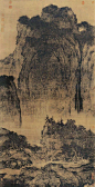 北宋画家范宽的作品，此图是他传世的惟一真迹，也是台北故宫的天字号重宝。