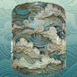 Chinese cloud pattern