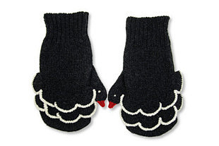 外表奇葩内心优雅的羊毛针织手套