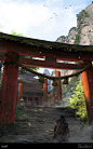 Torii(stairs up), Valeriy Vegera : Concept art for Shadow Fight 3