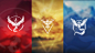 General 1920x1080 video games Pokemon Go Team Instict Team Valor  Team Mystic Pokémon