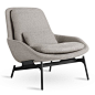 Field Lounge Chair - Edwards Light Grey - 6 COLORS