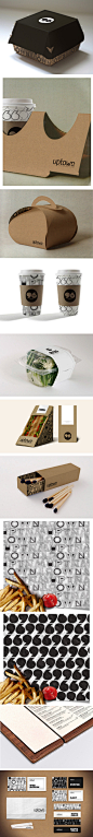 【纸品包装】沙特阿拉伯uptown966咖啡馆包装设计