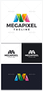 Megapixel---Letter-M-Logo---GraphicRiver